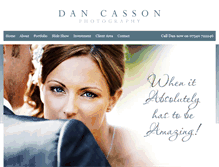 Tablet Screenshot of dancasson.com